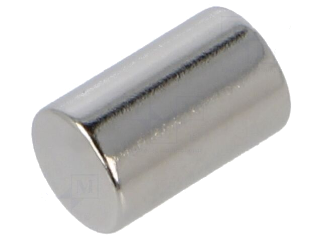 Magneet: vast; neodymium; 19N; Ø: 7mm; H: 11mm Magneet: vast; neodymium; 19N; Ø: 7mm; H: 11mm